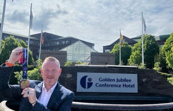 Golden Jubilee Conference Hotel Director’s first marathon fuelled by mental health mission